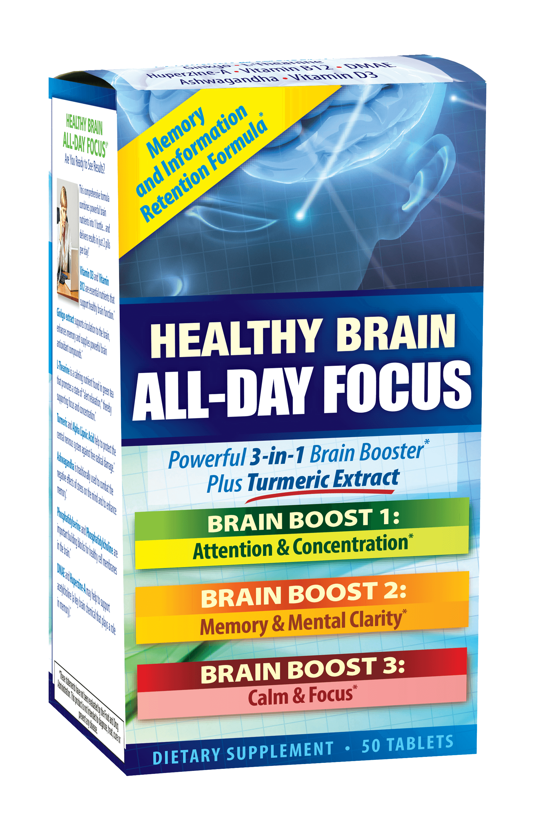 Applied Nutrition  Healthy Brain All-Day Focus