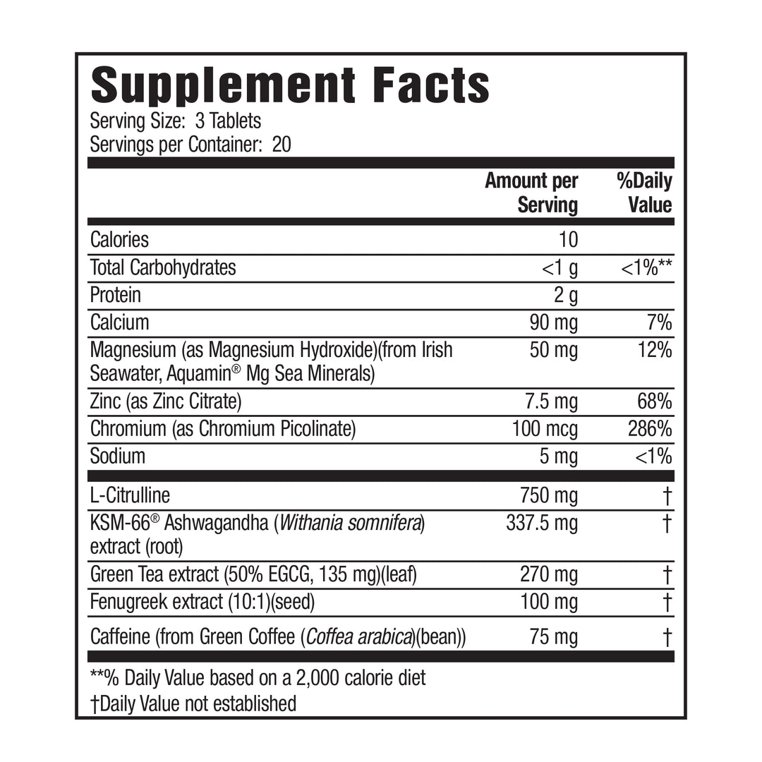 Applied Nutrition | TRIPLE-ACTION Testosterone Max-Performance